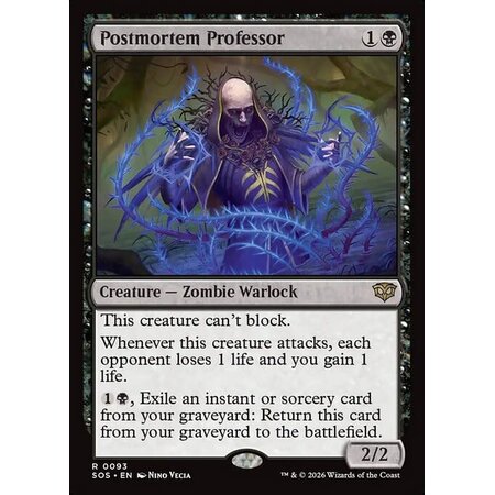 Postmortem Professor - Foil