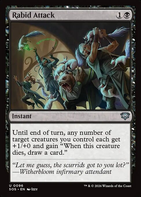 Rabid Attack - Foil