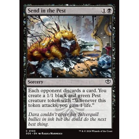 Send in the Pest - Foil