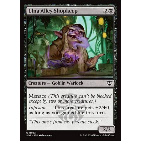 Ulna Alley Shopkeep - Foil