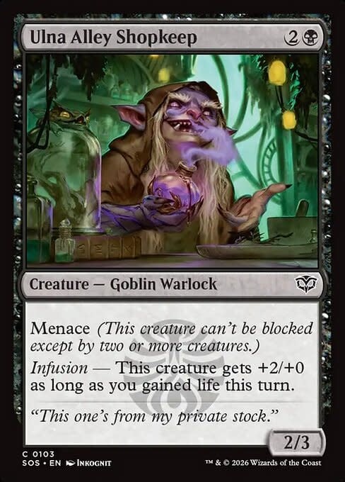 Ulna Alley Shopkeep - Foil