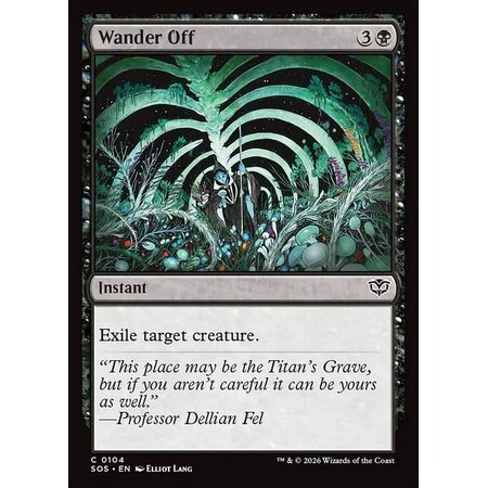 Wander Off - Foil