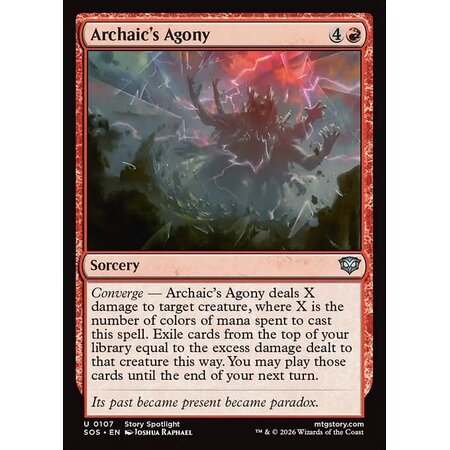 Archaic's Agony - Foil