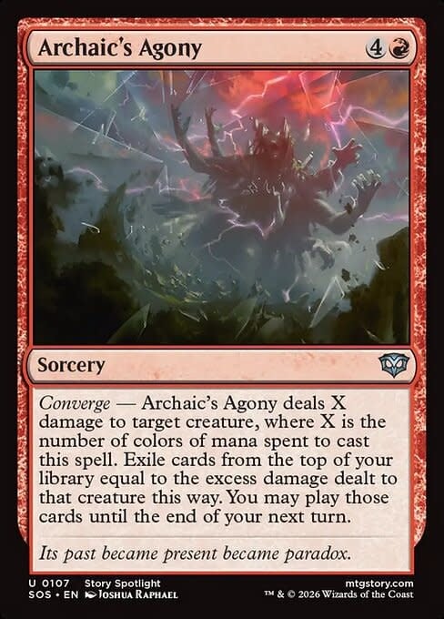 Archaic's Agony - Foil