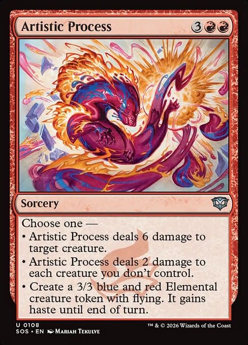 Artistic Process - Foil