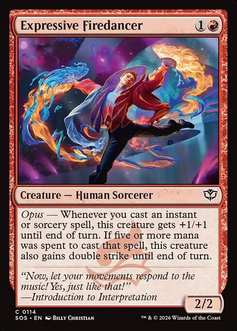 Expressive Firedancer - Foil