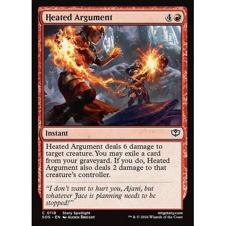 Heated Argument - Foil