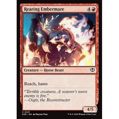 Rearing Embermare - Foil
