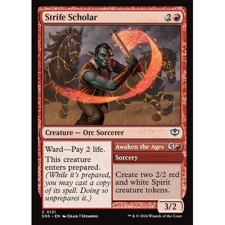 Strife Scholar - Foil