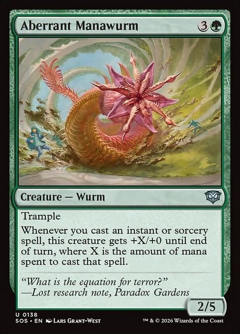 Aberrant Manawurm - Foil