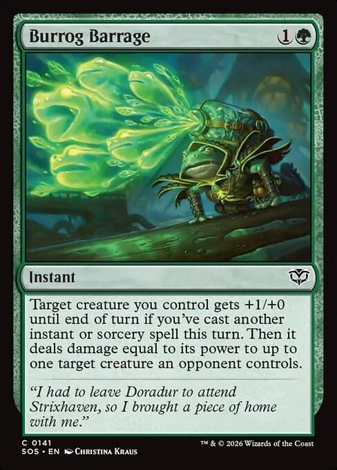 Burrog Barrage - Foil