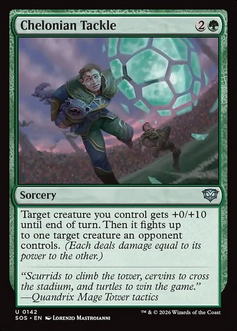 Chelonian Tackle - Foil