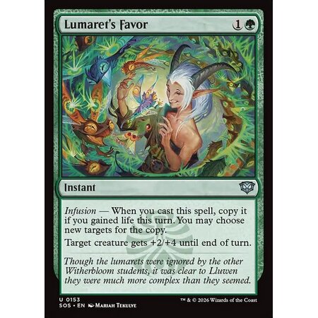 Lumaret's Favor - Foil