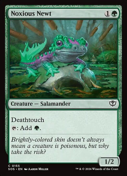 Noxious Newt - Foil