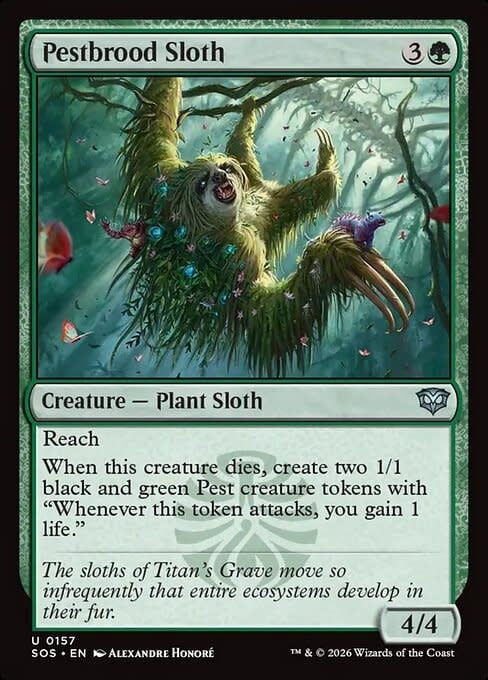 Pestbrood Sloth - Foil