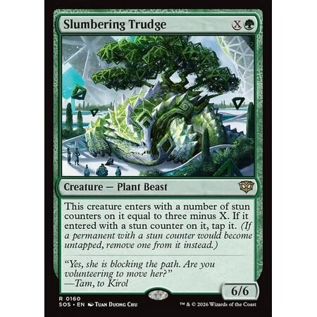 Slumbering Trudge - Foil