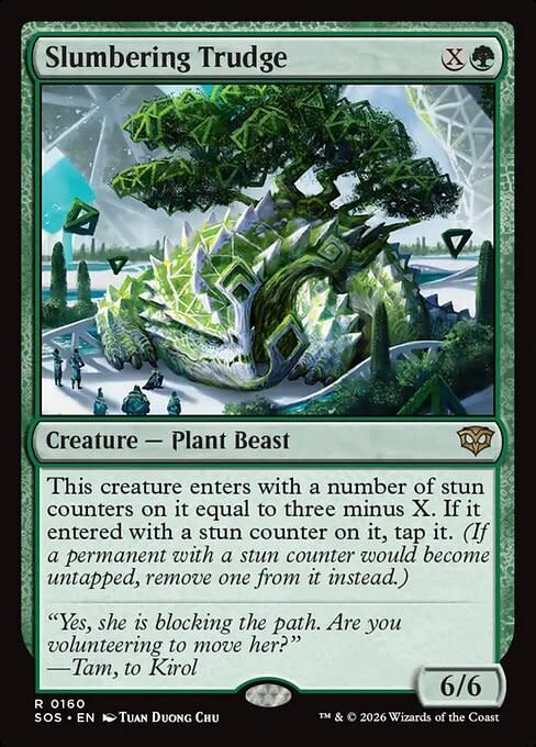 Slumbering Trudge - Foil