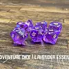 Premium RPG Dice Set - Lavender Essence