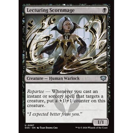 Lecturing Scornmage - Foil