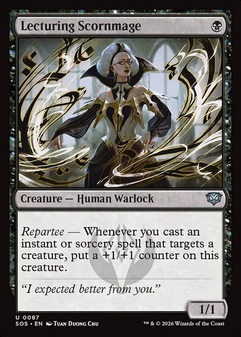 Lecturing Scornmage - Foil