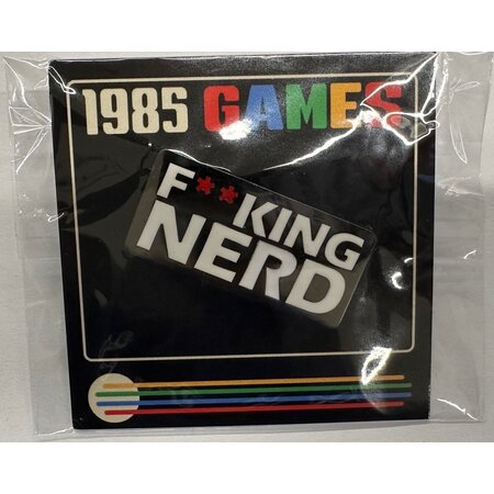 Nerd Enamel Pin