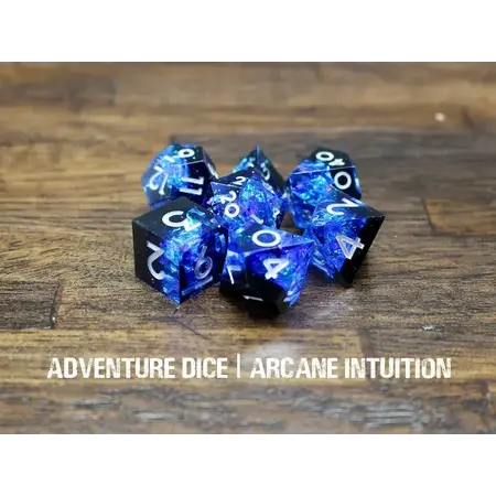 Sharp-Edge Resin RPG Set - Arcane Intuition