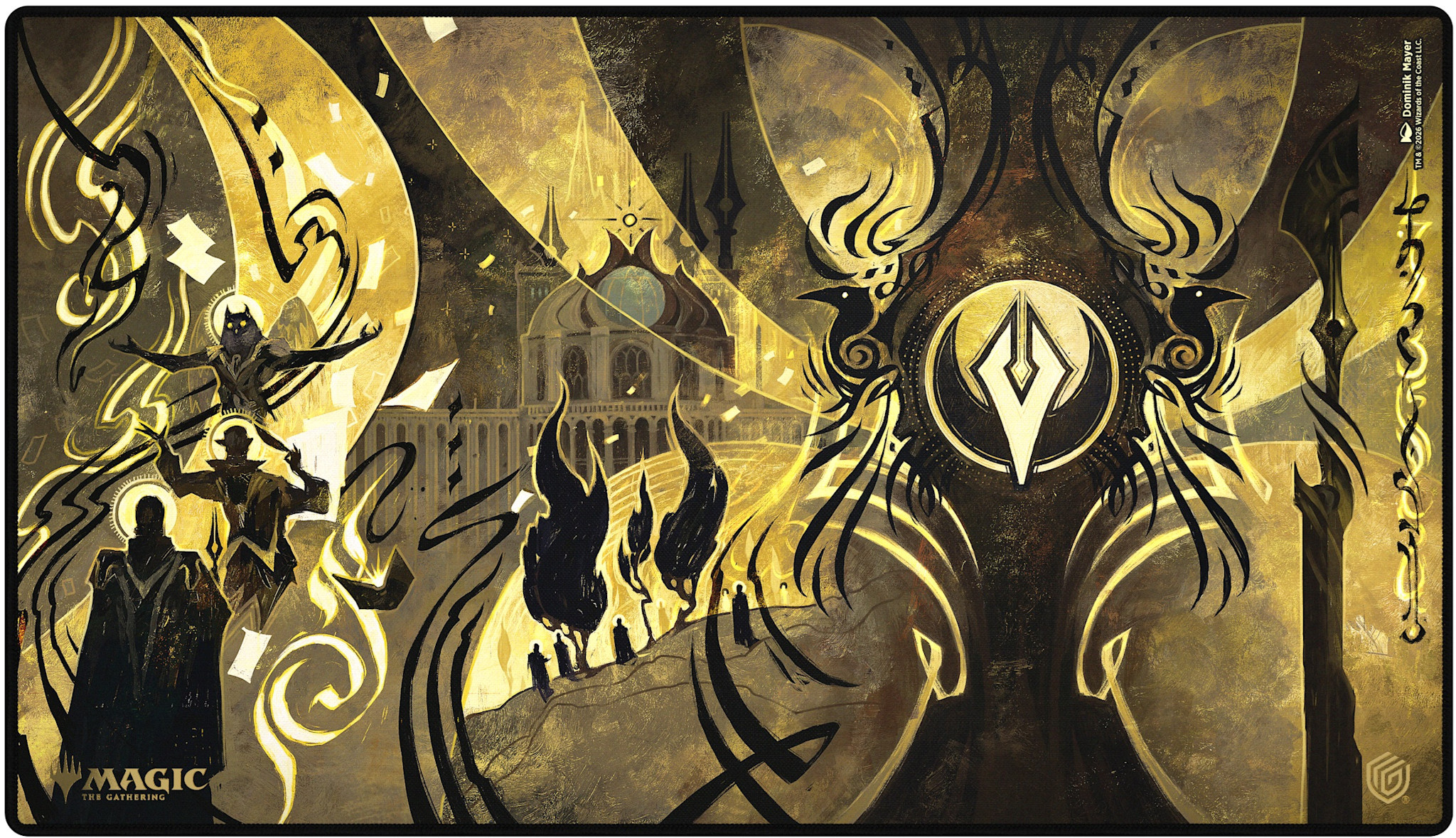 Playmat - Secrets of Strixhaven - Silverquill