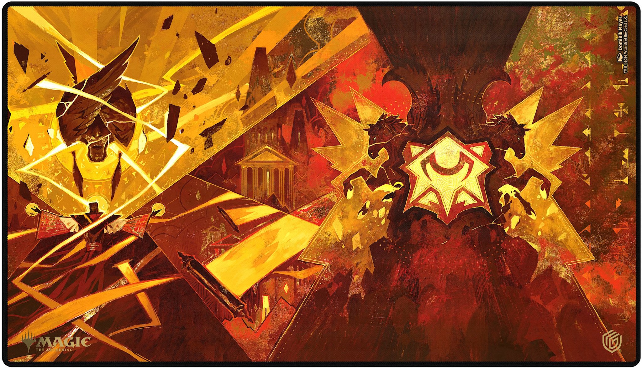 Playmat - Secrets of Strixhaven - Lorehold