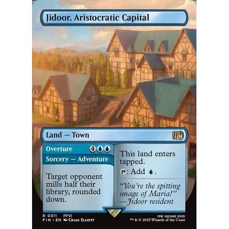 Jidoor, Aristocratic Capital - Foil