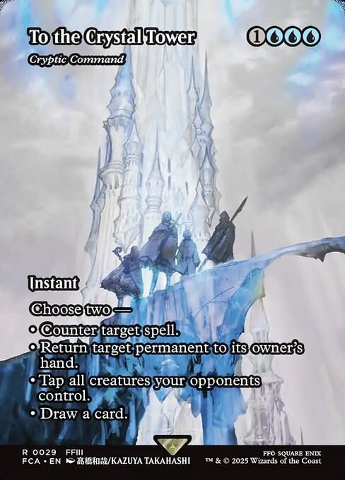 Cryptic Command (To the Crystal Tower)