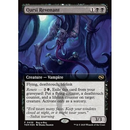 Qarsi Revenant - Foil - Buy A Box Promo