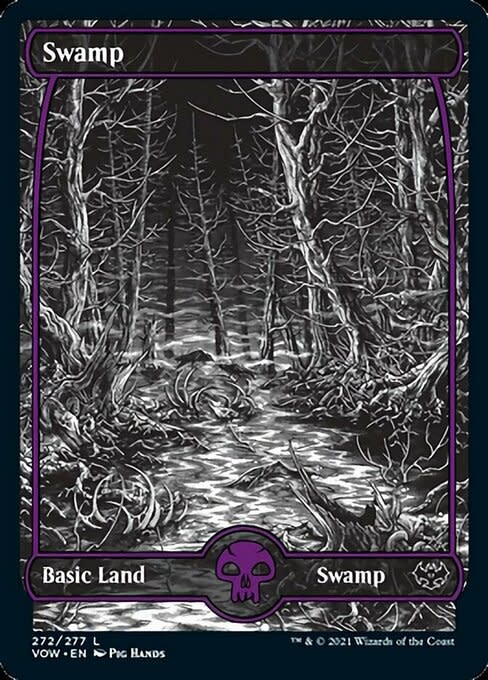 Swamp (272) - Full Art - Foil