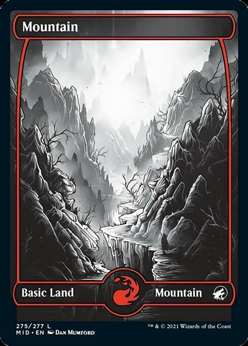 Mountain (275) - Full Art - Foil