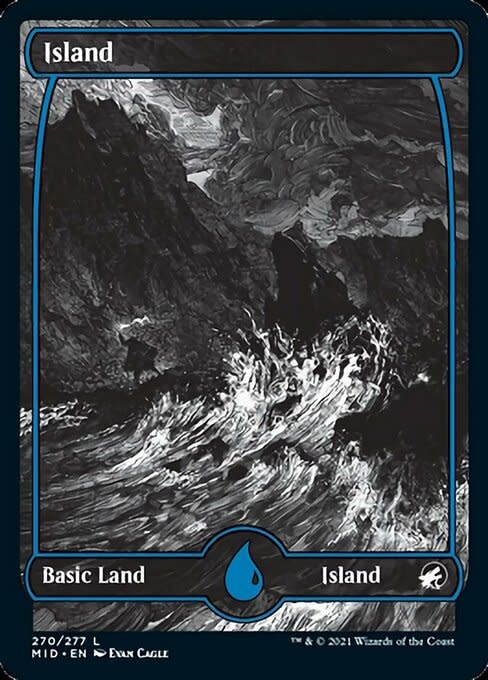 Island (270) - Full Art - Foil