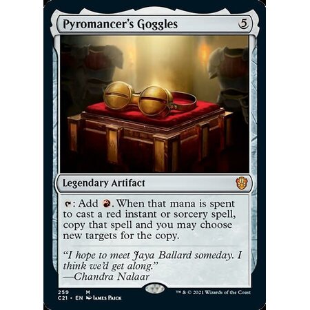 Pyromancer's Goggles