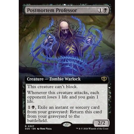 Postmortem Professor - Foil