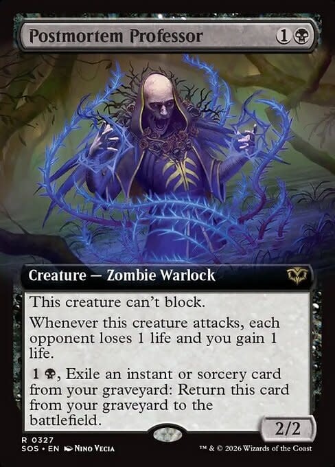 Postmortem Professor - Foil