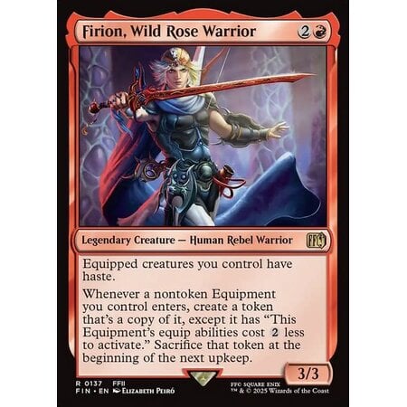 Firion, Wild Rose Warrior - Foil