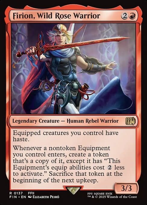 Firion, Wild Rose Warrior - Foil