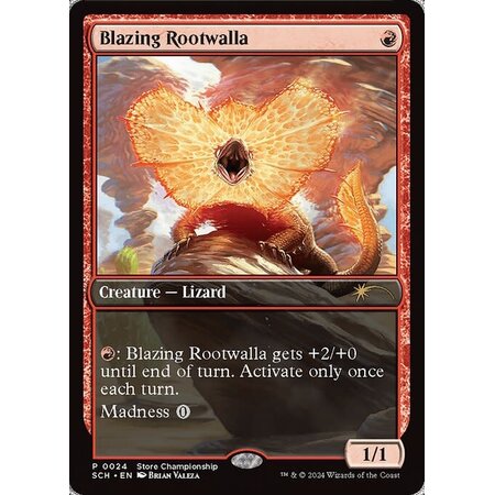 Blazing Rootwalla - Store Championship Promo