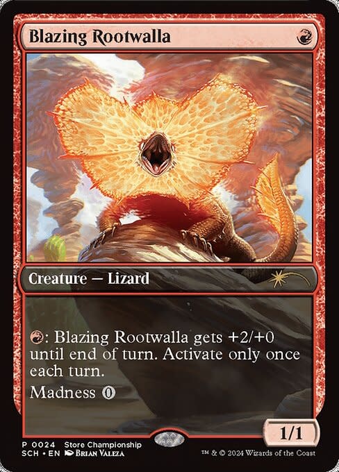 Blazing Rootwalla - Store Championship Promo