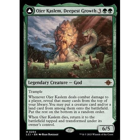 Ojer Kaslem, Deepest Growth