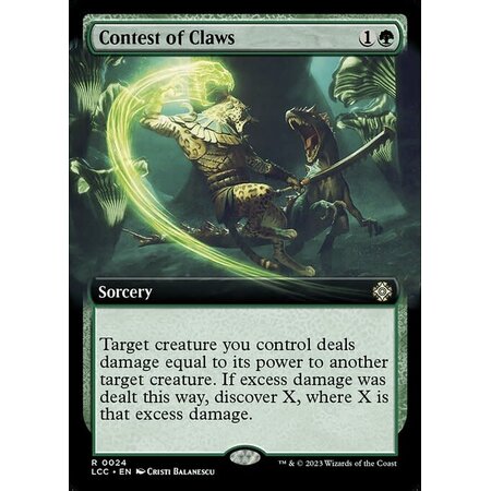 Contest of Claws