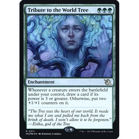 Tribute to the World Tree - Foil - Prerelease Promo