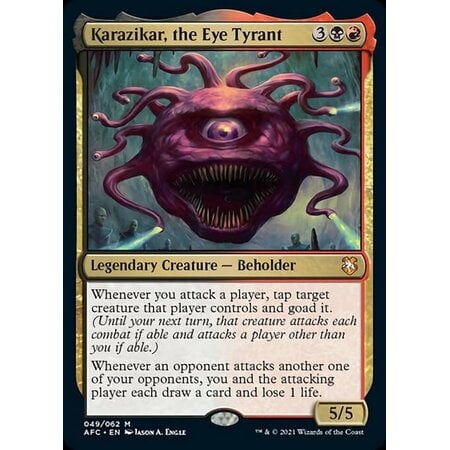 Karazikar, the Eye Tyrant - Foil
