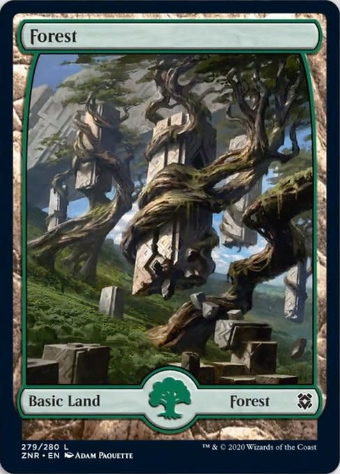Forest (279) - Full Art - Foil