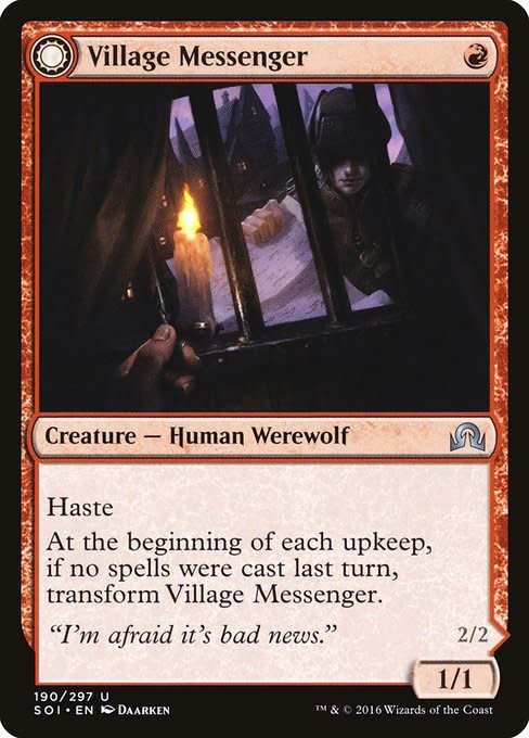 Village Messenger - Foil