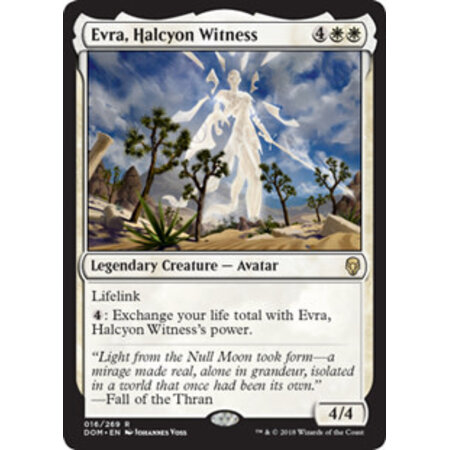 Evra, Halcyon Witness