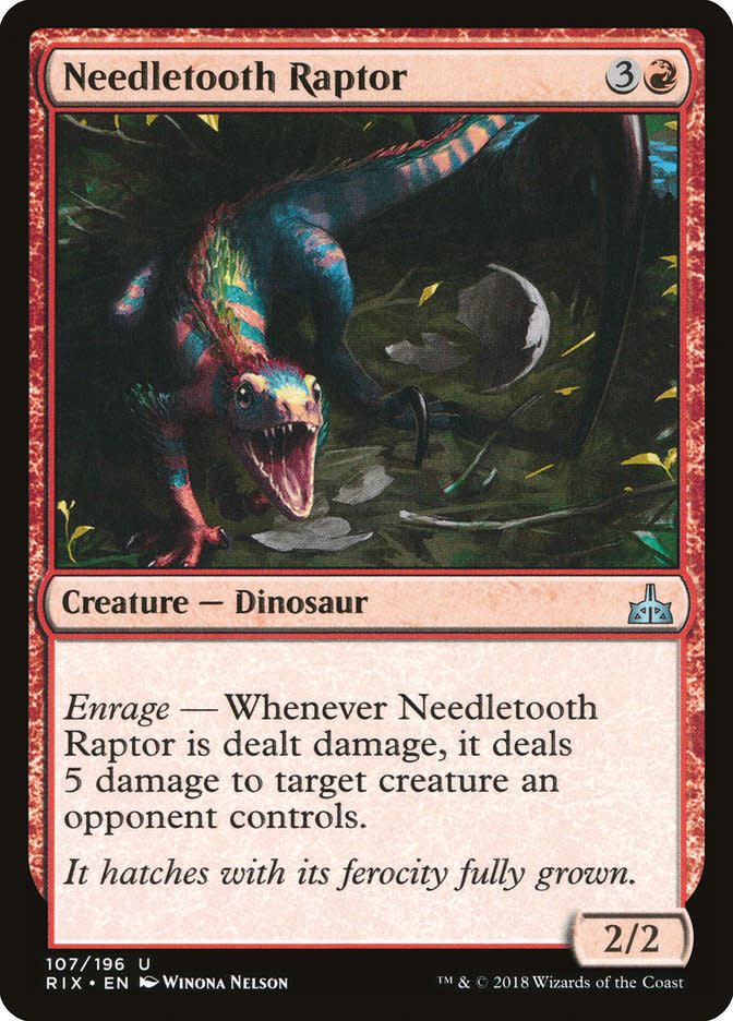 Needletooth Raptor - Foil