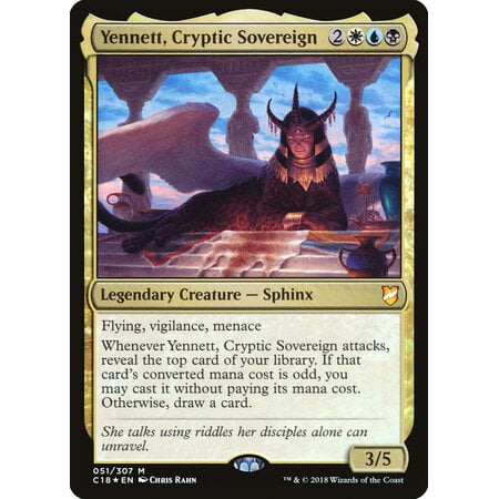 Yennett, Cryptic Sovereign - Foil